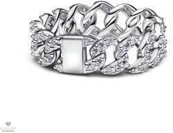 Pandora Pavé kubai láncgyűrű 60-as méret - 193557C01-60