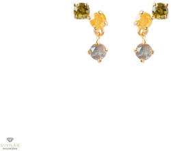 PD Paola Flora ezüst fülbevaló - AR01-543-U