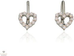 Újvilág Kollekció Ezüst szív fülbevaló - 02108-95