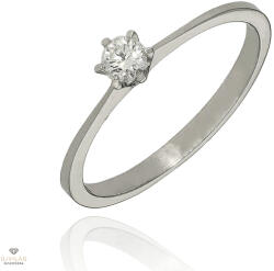 Újvilág Kollekció Fehér arany gyűrű 51-es méret - B48283_3I