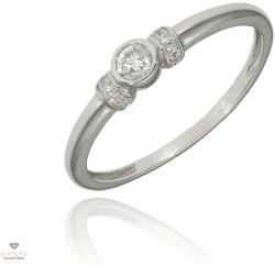 Újvilág Kollekció Fehér arany gyűrű 54-es méret - B49167