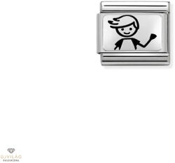 NOMINATION "Fiú" charm - 330109-48