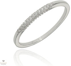 Újvilág Kollekció Fehér arany gyűrű 58-as méret - B49206