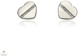 Újvilág Kollekció Ezüst szív fülbevaló - 02107-185