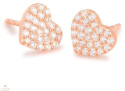 NANA KAY silver trends ezüst szív fülbevaló - ST1633