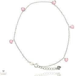 Újvilág Kollekció Ezüst szív bokalánc 27 cm - 08118-13