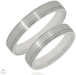 Újvilág Kollekció Ezüst női karikagyűrű 54-es méret - S475/N/54-DB