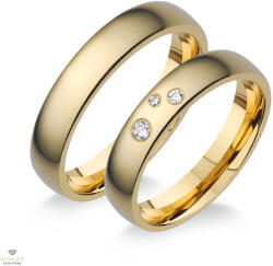 Újvilág Kollekció Arany női karikagyűrű 54-es méret - HG507/N/54-DB