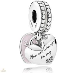 Pandora Anya & lánya szívek függő charm - 792072EN40