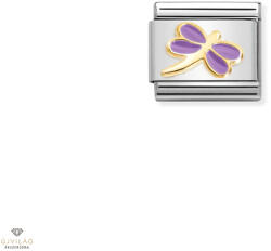 NOMINATION "Lila szitakötő" charm - 030285-55