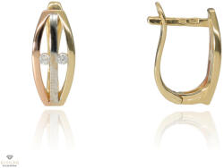 Újvilág Kollekció Arany fülbevaló - BE-ALM-MS-49-TC-F_KT