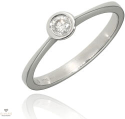 Újvilág Kollekció Fehér arany gyűrű 51-es méret - B37575