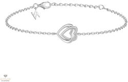 Silvertrends NANA KAY silver trends ezüst dupla szív karkötő - ST2421