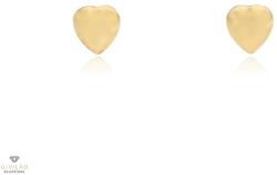 Újvilág Kollekció Arany szív fülbevaló - 02S107-17-TC_KT