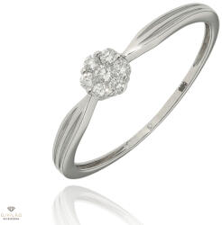 Újvilág Kollekció Fehér arany gyűrű 60-as méret - B49084