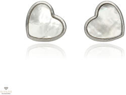 Újvilág Kollekció Ezüst szív fülbevaló - 02107-94