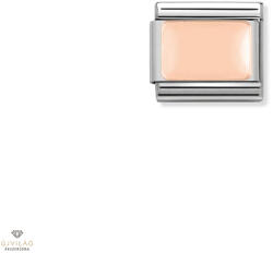 NOMINATION "Gravírozható lemez 9K rózsaaranyból" charm - 430101-01
