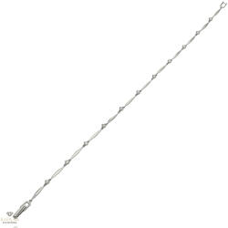 Újvilág Kollekció Fehér arany karlánc 18 cm - B49302