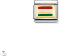 NOMINATION "Magyar zászló" charm - 030234-28 - 030234-28