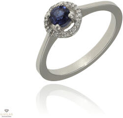 Újvilág Kollekció Fehér arany gyűrű 52-es méret - B47929_3I