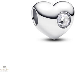 Pandora gravírozható szív charm - 794161C04
