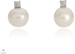 Újvilág Kollekció Fehér arany fülbevaló - B51666