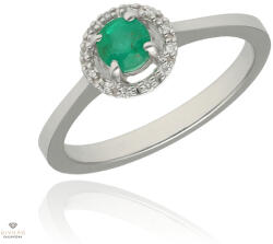 Újvilág Kollekció Fehér arany gyűrű 52-es méret - B47923_3I