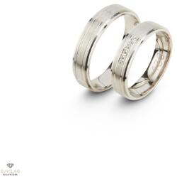 Újvilág Kollekció Fehér arany női karikagyűrű 55-ös méret - R439/N/55-DB