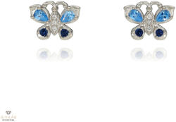 Újvilág Kollekció Ezüst pillangó fülbevaló - 02107-103