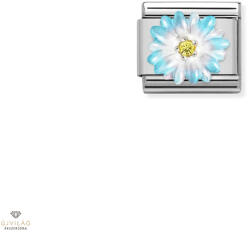 NOMINATION "Kék virág" charm - 330321-06