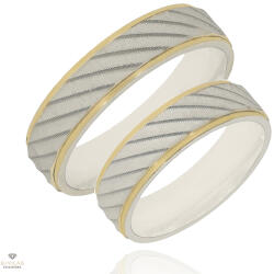 Újvilág Kollekció Ezüst női karikagyűrű 54-es méret - T556/N/54-DB