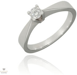 Újvilág Kollekció Fehér arany gyűrű 50-es méret - B42039