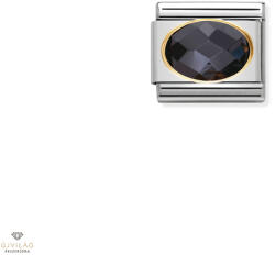 NOMINATION "Fekete cirkónia" charm - 030601-011
