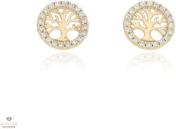 Újvilág Kollekció Arany Életfa fülbevaló - 301-6011-FR-S
