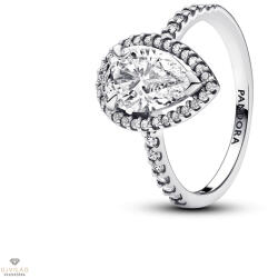 Pandora szikrázó csepp gyűrű 48-as méret - 193012C01-48
