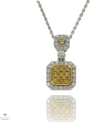 Újvilág Kollekció Fehér arany nyakék - B23304_3I