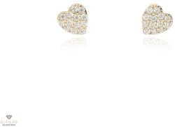 Újvilág Kollekció Arany szív fülbevaló - 02S107-15-TC_KT