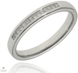 Újvilág Kollekció Fehér arany gyűrű 54-es méret - B16996_3I