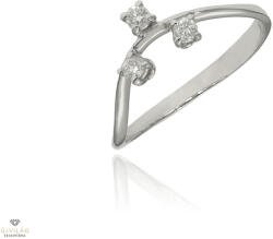 Gyűrű Bibigi fehér arany gyűrű 51-es méret - ANS4277B04