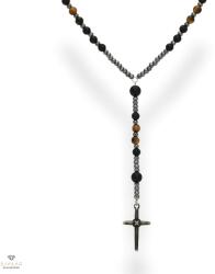 ROCHET rózsafüzér nyaklánc kereszt medállal 60 cm - HC898503