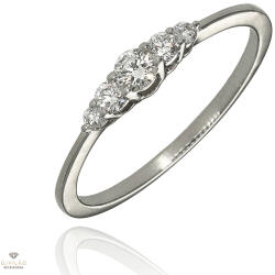 Újvilág Kollekció Fehér arany gyűrű 53-as méret - B54620