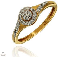 Újvilág Kollekció Arany gyűrű 51-es méret - MR2166Y11-51