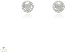 Újvilág Kollekció Ezüst szív fülbevaló - 02107-252