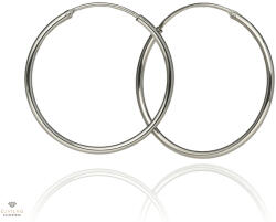 Újvilág Kollekció Ezüst karika fülbevaló - 02201-14