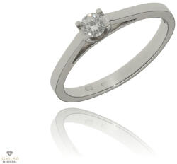 Újvilág Kollekció Fehér arany gyűrű 57-es méret - B36258_3I