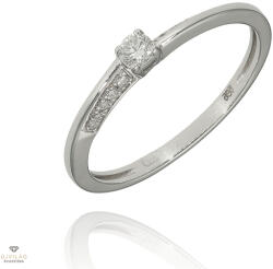 Újvilág Kollekció Fehér arany gyűrű 54-es méret - B49226