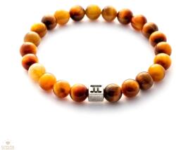 Gemini Classic Firestone tigrisszem karkötő S - C24S