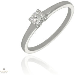 Újvilág Kollekció Fehér arany gyűrű 52-es méret - B42487