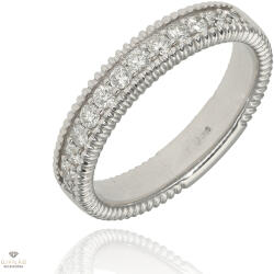 Újvilág Kollekció Fehér arany gyűrű 52-es méret - B42264_3I