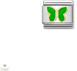 NOMINATION "Zöld pillangó" charm - 030285-61